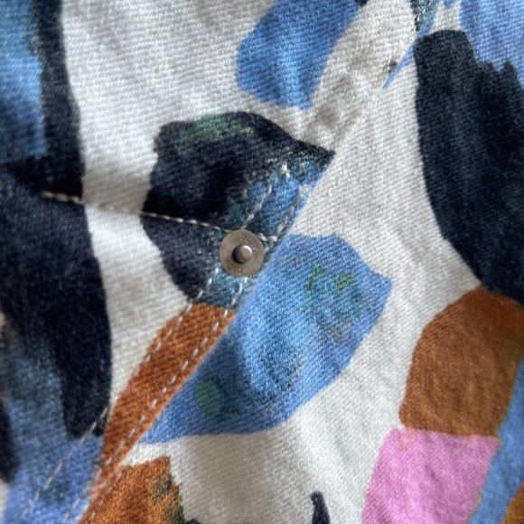 *SOLD* Dior x Alex Foxton resort 2020 white jean jacket - Picture 4 of 15